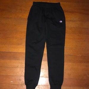 Black Champion fleece sweats